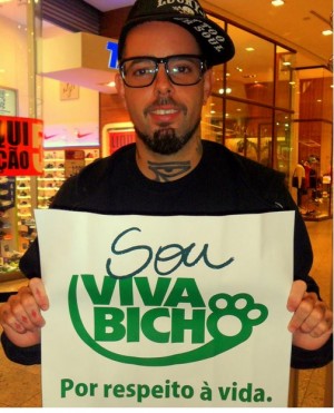 Famosos participam de campanha